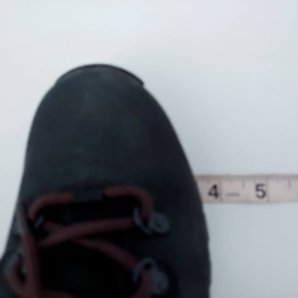 Timberland Womens‎ Ankle Boots Booties Black Red Round Toe Lace Up 6.5 - Picture 7 of 10